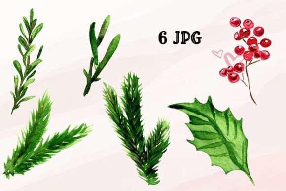 Beutiful Christmas Illustrations for Bloggers