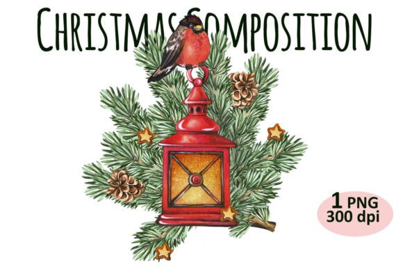 Christmas Lantern Clipart PNG Flashlight Illustrations