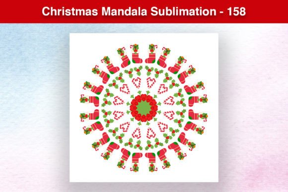 Christmas Mandala Sublimation - 158: Illustrations Review