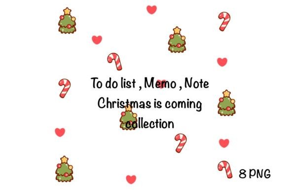 Christmas To Do List & Note Illustrations
