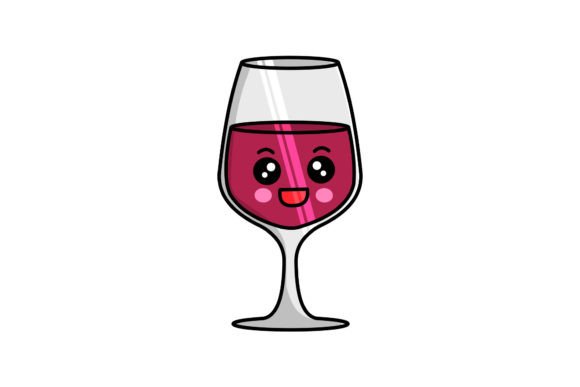 Cute Christmas Character Wine Illustrations Review
