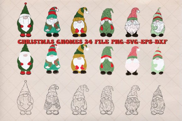 Genome Christmas Element 24: Festive Illustrations