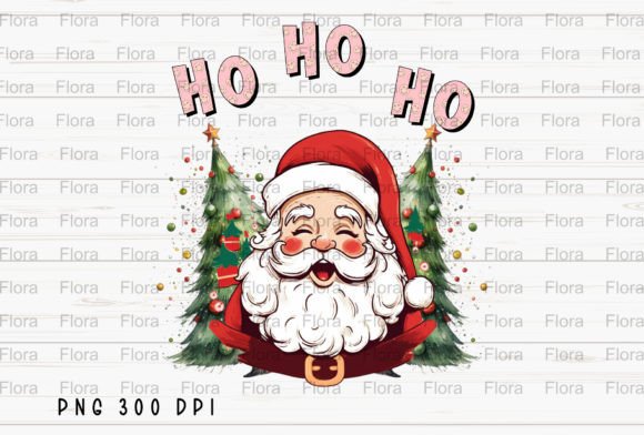 Ho Ho Ho Smiley Face Tree: Festive Illustrations