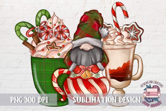 Review: Christmas Coffee with Gnome PNG Illustrations