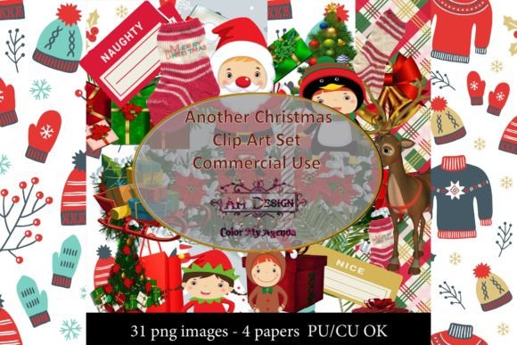 Reviewing Another Christmas Clip Art Backgrounds for Embroidery