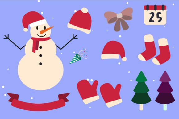 Reviewing Christmas Decoration Ornament Illustrations