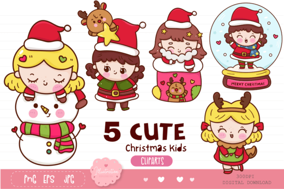 Reviewing the Christmas Cartoon Character Kawaii X Mas Design