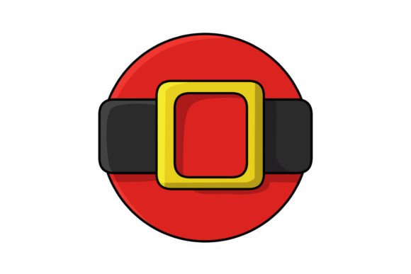 Santa Belt Vector: Festive Illustrations