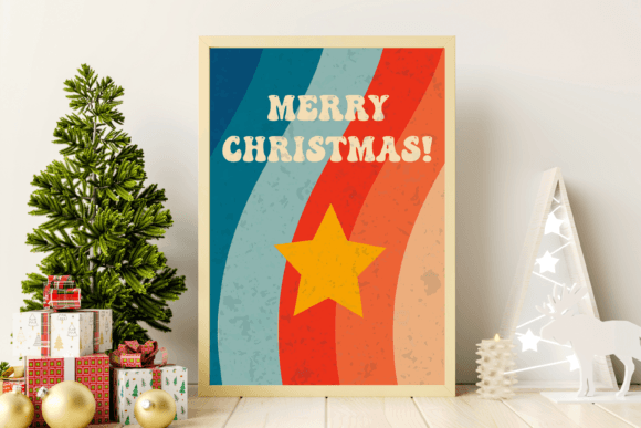 Vintage Retro Christmas Greeting Card Illustrations Review